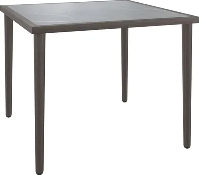 Produktbild von Gartentisch Grau 48x48x37 cm Stahl