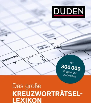 Produktbild von Duden - Das große Kreuzworträtsel-Lexikon