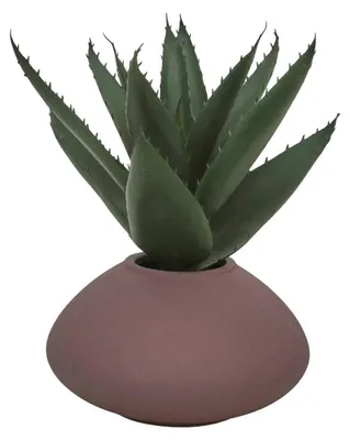 Produktbild von Kunstpflanze mit nyer-vase - Atmosphera créateur d'intérieur