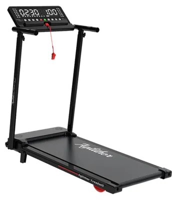 Imagen del producto de Cinta de correr, diseño plegable, control remoto, color negro