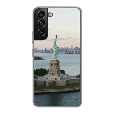 Produktbild von MuchoWow® Handyhülle Schutzhülle Hülle für Samsung Galaxy S22 Plus New York - Freiheitsstatue - Amerika Silikon Softcase Handy Hülle - Schutzabdeckung