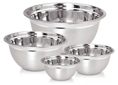 Produktbild von Set aus Küchenschüsseln aus Edelstahl, 18/20/24/26 cm 70572XXA