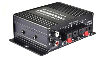 Image de Amplificateur 12 V CC, autoradio hi-fi, récepteur audio, FM, MP3, amplificateur de puissance