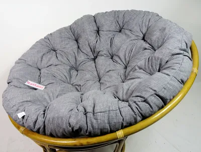 Produktbild von Rattani - Polster, Kissen, Auflage, Ersatzpolster für Rattan Papasansessel, Stoff Nuevo Loneta, D 110 cm,  EU