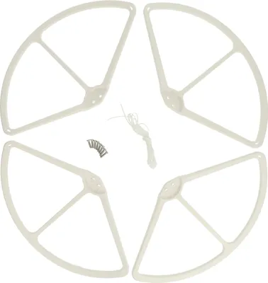 Produktbild von vhbw 4x Propellerschutz kompatibel mit DJI Phantom 2 Vision + plus, FC40, 3 Professional, 3 Advanced, 2 Vision, 2, 1 Drohne Weiß