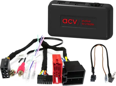 Zdjęcie produktu dla ACV 42xpo005 Adapter kierownicy Porsche Boxster/Cayman/911 z ISO i MOST