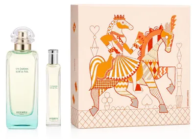 Obrázok produktu pre Hermès Un Jardin Sur le Nil, toaletná voda, naplniteľná fľaša, 100 ml + vzorka, 15 ml, unisex
