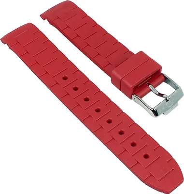 Produktbild von Jacques Lemans 1-1745 | Uhrenarmband 18mm Damen Rome Sports 1-1623, Farbe:rot