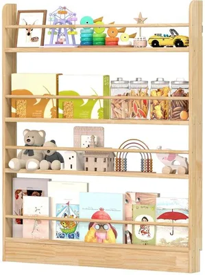 Produktbild von Kinderzimmer Bücherregal für Bücher und Spielzeug