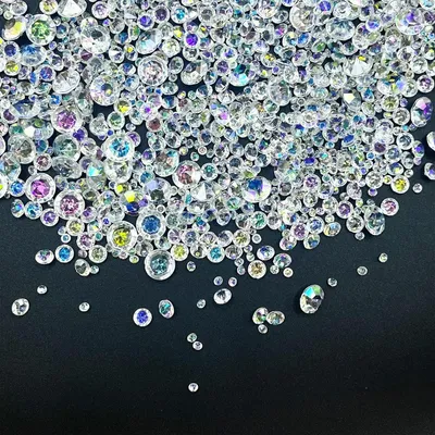 Obrázek produktu pro 4500 kusů dekorativních diamantů, akrylových diamantů a krystalů, ozdobných kamínků, diamantů, dekorativních kamenů pro vázy, výplně, vánoční dekorace, svatební dekorace