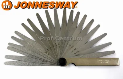 Produktbild von JONNESWAY 20-BLATT-GEFÜHLSMESSGERÄT 0,05-1 mm