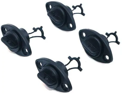 Image de Valves de vidange professionnelles et universelles pour kayaks - Étanches - 4 jeux