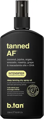 Productafbeelding van b.tan Tanned Af Tanning Oil bruiningsolie 237 ml