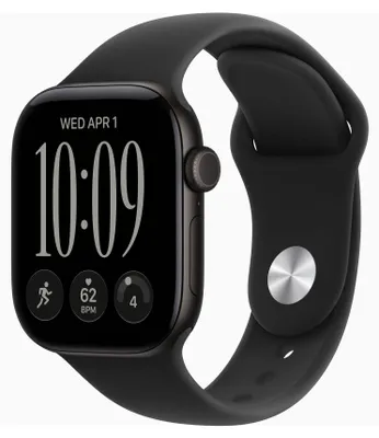 Image de Apple Watch Series 12, écran tactile OLED, 64 Go de stockage, Wi-Fi, GPS, 32,2 g