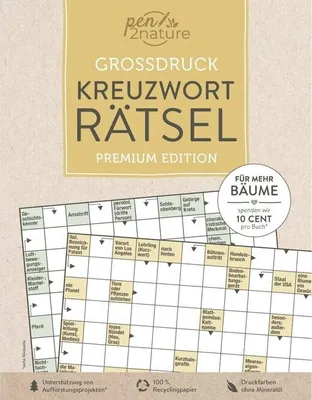 Image de Großdruck Kreuzworträtsel