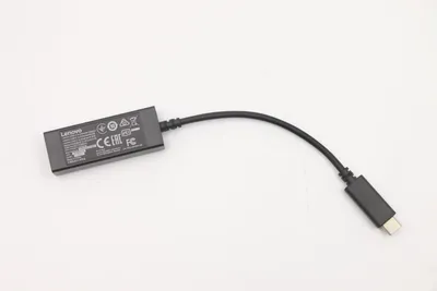 Imagen del producto de Adaptador Lenovo USB-C a Gigabit Ethernet, modelo 5C11E09636