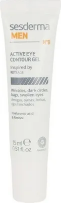Produktbild von Sesderma Men №9, Augengel, Männer, Jeder Hauttyp, Antiaugenringe, Anti-Müdigkeit, Anti-Falten, Tube, 15 ml