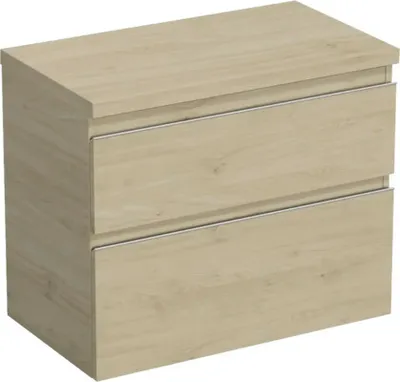 Obrázok produktu pre Skrinka pod umývadlo Jungborn TRENTA dub kendal prírodný 76,7 x 64,6 x 44,5 cm