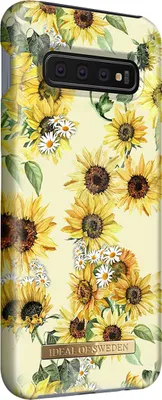 Produktbild von IDEAL OF SWEDEN, Magnetische Fashion Hülle Sunflower Lemonade für Galaxy S10, Gelb