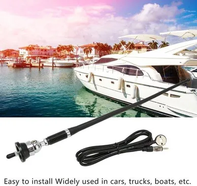 Immagine prodotto di Antenna radio AM/FM per auto, passiva, Plug and Play, per auto e camion