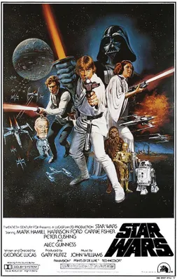 Produktbild von Star Wars Poster Style 'C' - American + Ü-Poster