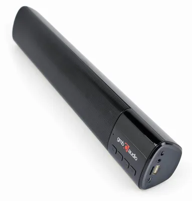 Zdjęcie produktu dla Gembird | Soundbar Bluetooth | SPK-BT-BAR400-01 | 2 x 5 W | Bluetooth | Czarny | Przenośny | Połączenie bezprzewodowe