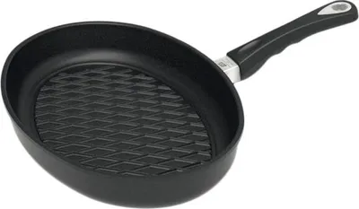 Produktbild von AMT GASTROGUSS Fischpfanne BBQ-Boden, induktionsgeeignet, Länge: 350 mm