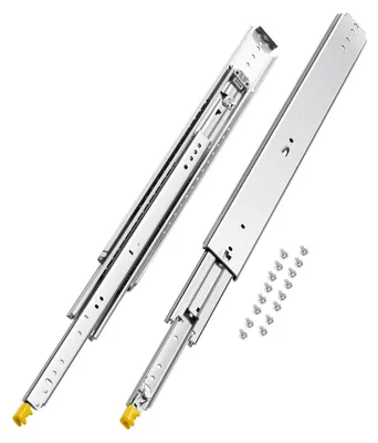 Zdjęcie produktu dla Vevor Para Prowadnic Do Szuflad 711 Mm Pełny Wysuw 226 Kg Łożyska Kulkowe