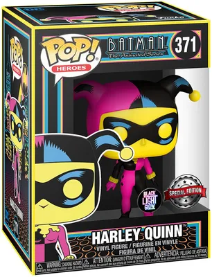 Produktbild von Batman - Harley Quinn 371 Special Edtion Black Light Glow - Funko Pop! - Vinyl Figur
