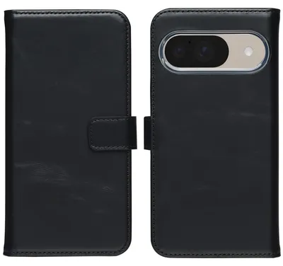 Imagen del producto de Funda de Cuero Auténtico tipo Libro para Google Pixel 10 / 10 Pro -
