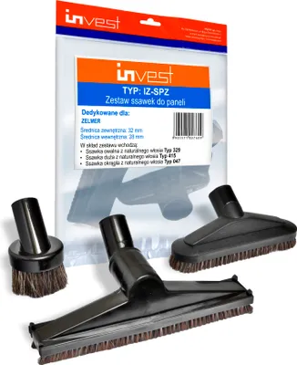 Produktbild von Invest Set Bürsten für Staubsauger ZELMER 28mm Set 3x Bürsten