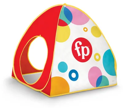 Productafbeelding van Pop-up speeltent, tunnel, met 3 rokken, polyester, meerkleurig