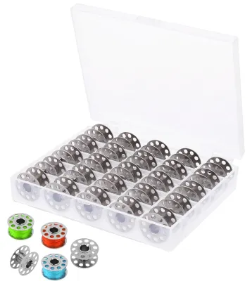 Productafbeelding van Metalen spoelen voor naaimachines - 25 stuks - Naaimachineaccessoires