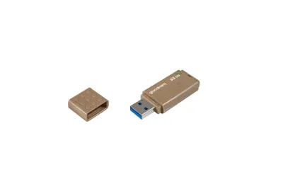 Obrázok produktu pre Goodram UME3 Eco Friendly, 32 GB, USB Typ-A, 3.2 Gen 1 (3.1 Gen 1), 60 MB/s, Čiapky, Hnedá