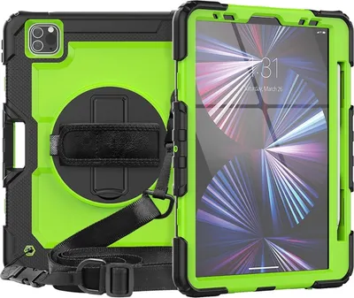 Immagine prodotto di Custodia per tablet Apple iPad Air 11 (2026, 2025, 2024) ibrida con tracolla a 360 gradi