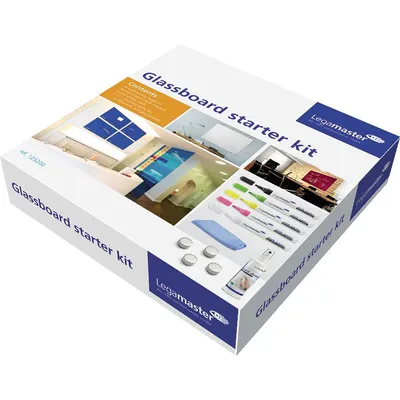 Produktbild von Legamaster Glasboard Starterset 11-teilig