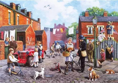 Zdjęcie produktu dla GIBSONS Puzzle Britain at War 500 elementów