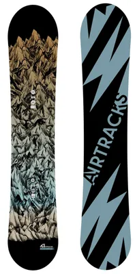 Productafbeelding van Snowboard voor Heren met Zero Rocker voor Stabiliteit en Flexibiliteit