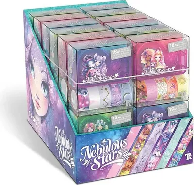 Produktbild von Nebulous Stars Dekorations-Tape Set - bunte Klebebänder Spender