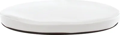Produktbild von Sitzkissen mit Kunstlederbezug und rutschhemmender Unterseite, ø 36 cm