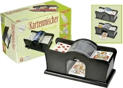 Produktbild von Nürnberger Spielkarten 03210005002 - Manueller Kartenmischer mit Kurbel – Perfekt für Spielkarten (ohne Karten)