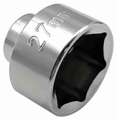 Obrázek produktu pro Nízkoprofilový klíč na olejový filtr 27 mm, náhradní šestihranná hlavice pro vozy Mercedes-Benz třídy A, Mini, Kia, Nissan a další