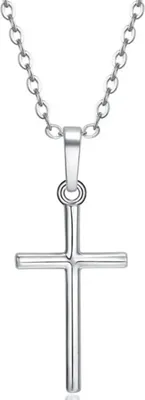 Obrázek produktu pro Stylový stříbrný náhrdelník US-34222 Cross KP34222