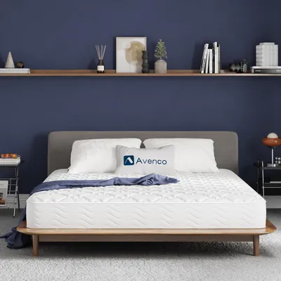 Productafbeelding van Avenco matras, 160x200, H3, pocketveringmatras met 7 zones, gecertificeerd volgens