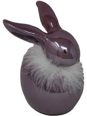 Blauth Hase Porzellan berry Osterdekoration Ostern 160x140x195mm