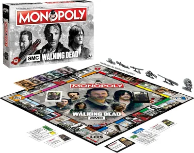Produktbild von Monopoly The Walking Dead AMC Edition Brettspiel deutsch