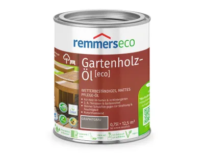 Produktbild von Remmers Patina-Öl [eco] graphitgrau 0,75 l, Holzöl grau