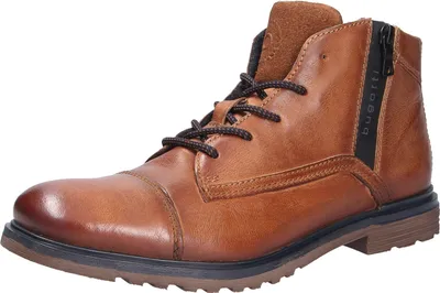 Produktbild von Bugatti Vittore  Veterschoenen Hoog - Cognac - Maat 47