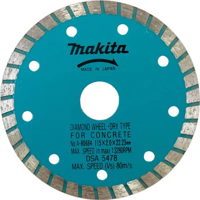 Image de Disque diamant A-80684 D.115mm alésage 22,23mm cupule