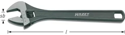 Produktbild von Hazet Verstellbarer Einmaulschlüssel 279-4, 109 mm